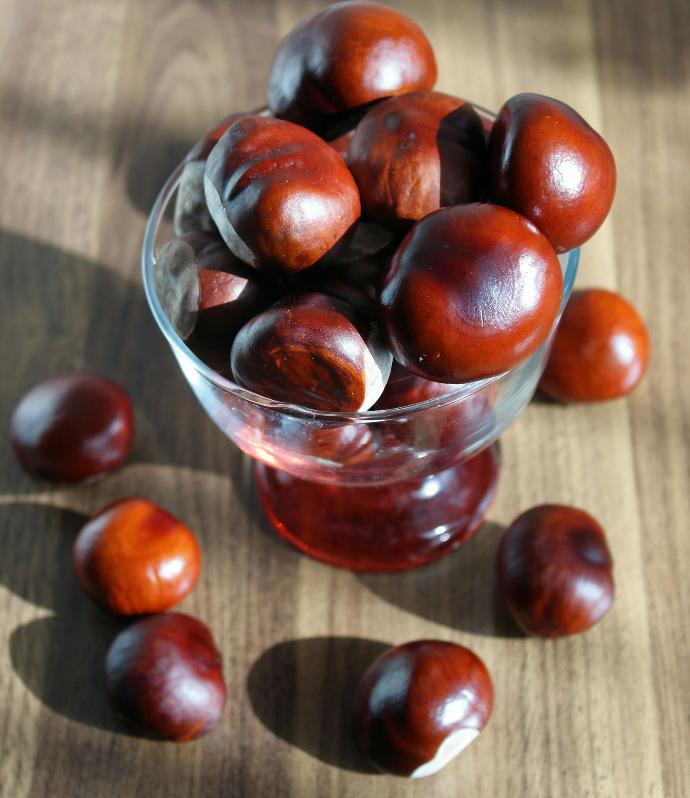 a glass of red liquid with cherry tomatoes in it