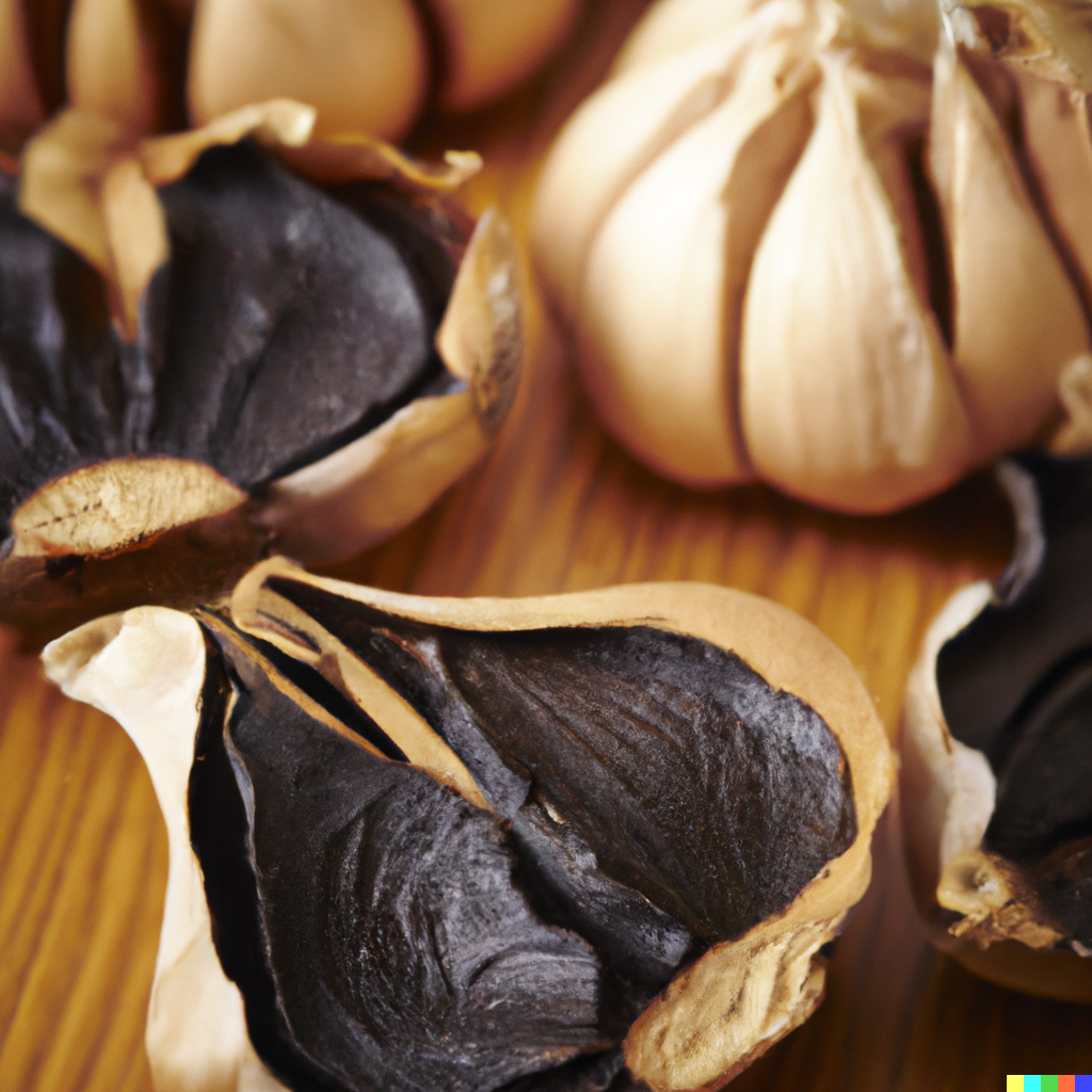 Black Garlic (Allium Sativum) P.E. 10:1